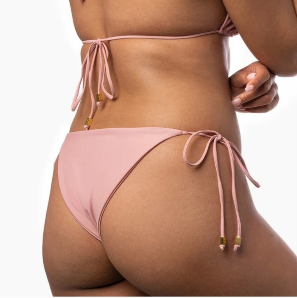 NWT Serei Swim Maly Top and Arun Bottoms Light Pink Size Medium